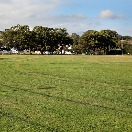 King George Park sports field 